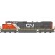 GE Dash 9-44CW - Standard DC -- Canadian National 2646 (black, red, white, Website Logo), G, Bachmann Industries 90924