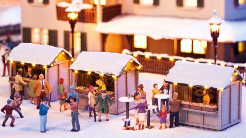 Combined Set “At the Christmas Market”, HO, NOCH 65610