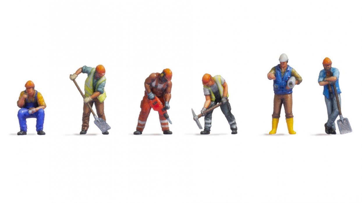 Construction Workers, Z, NOCH 44501