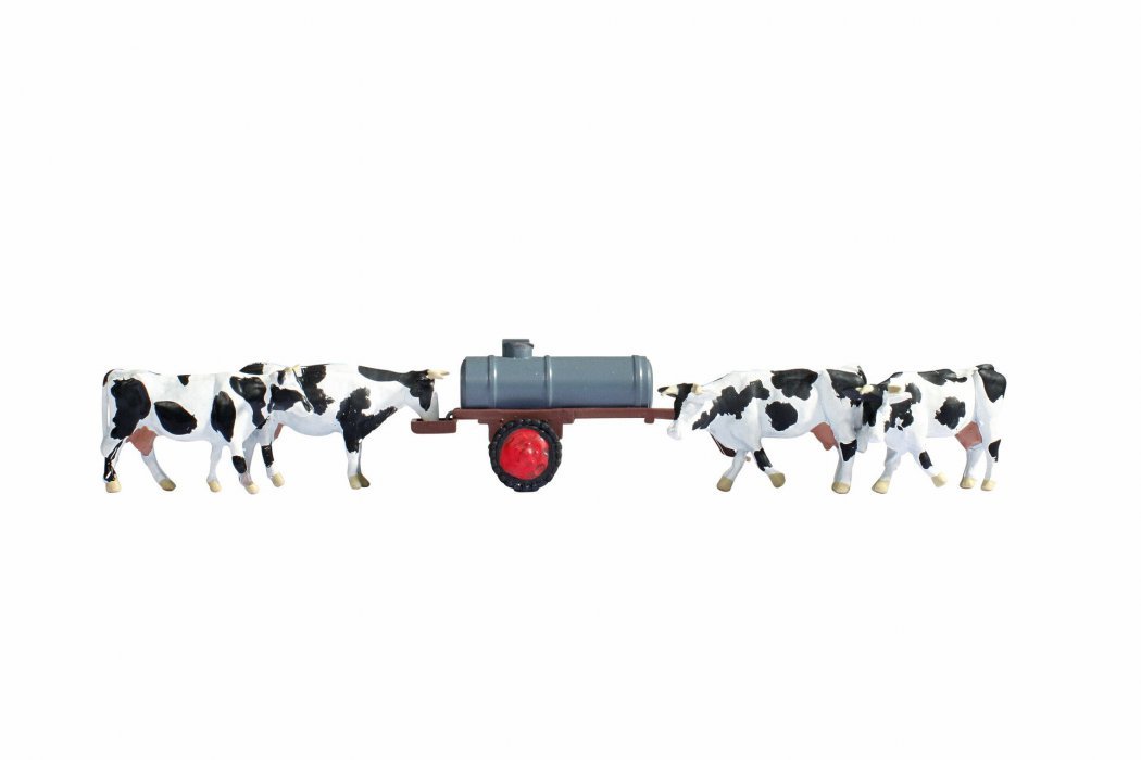 Cows at Water Trough, HO, NOCH 16658