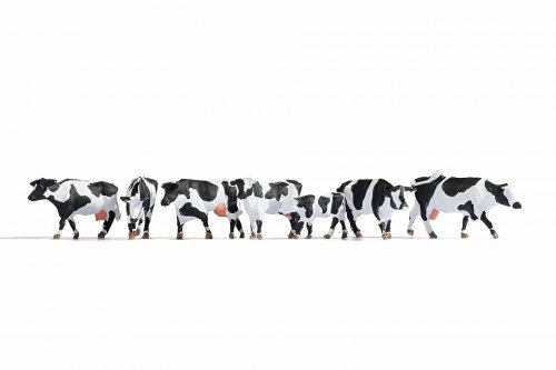 Cows, black-white, HO, NOCH 15725
