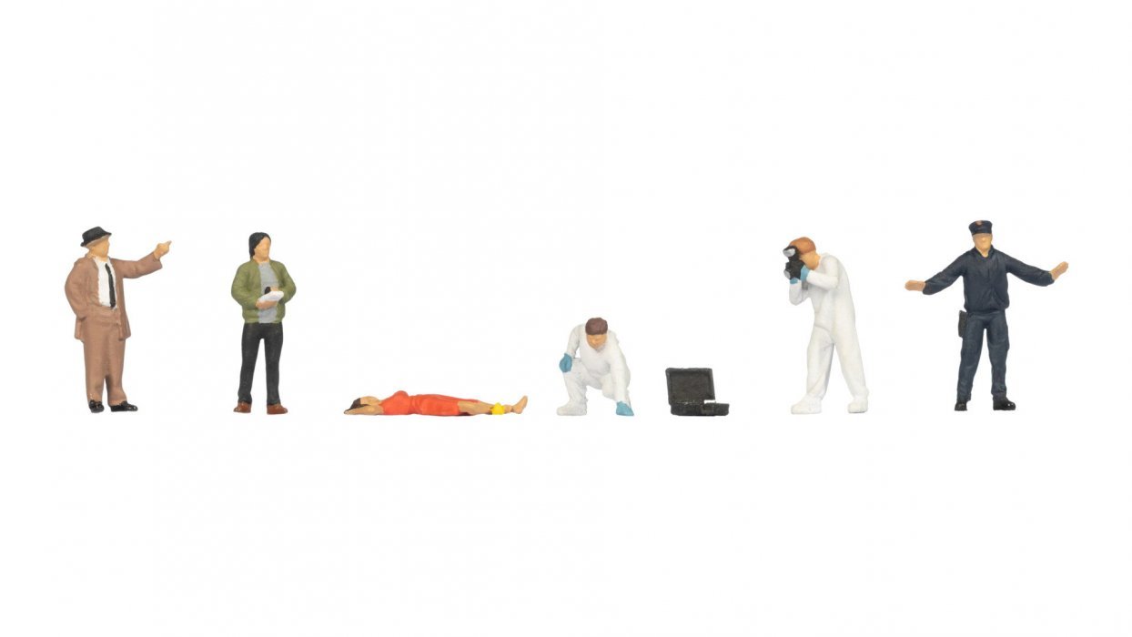 New Criminal Police with Corpse, HO, NOCH 15071