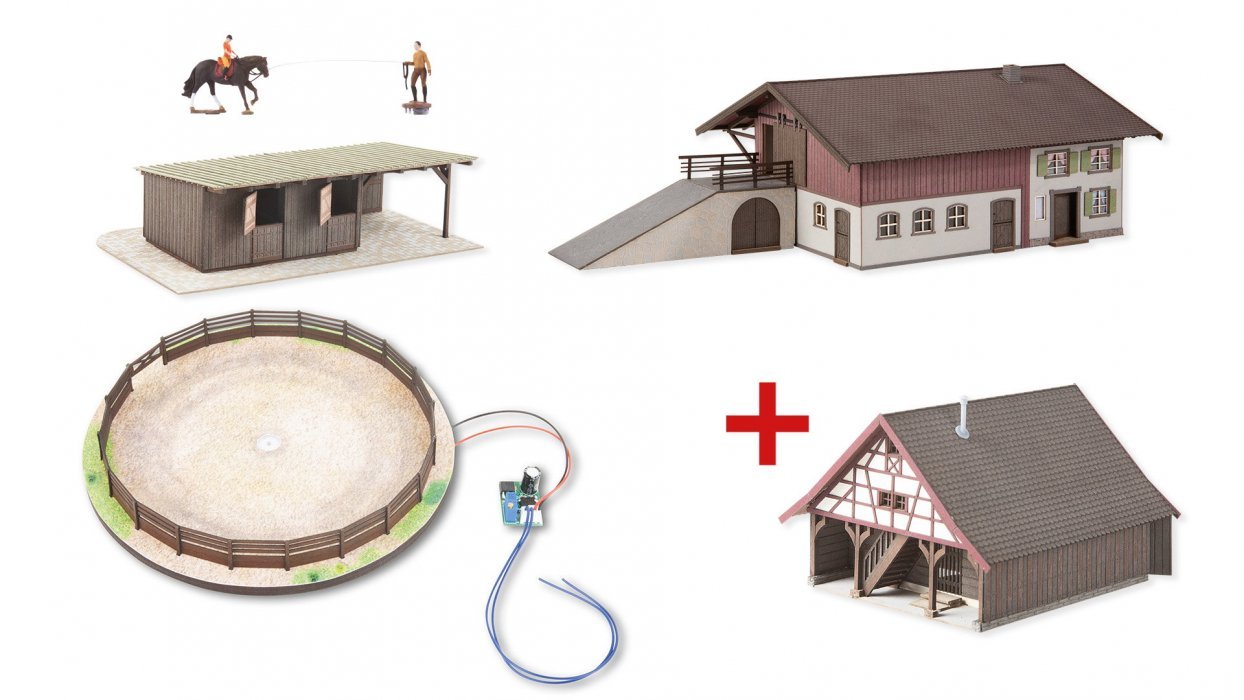 Discount-Set "Farm" H0, All Scales, NOCH SW10016