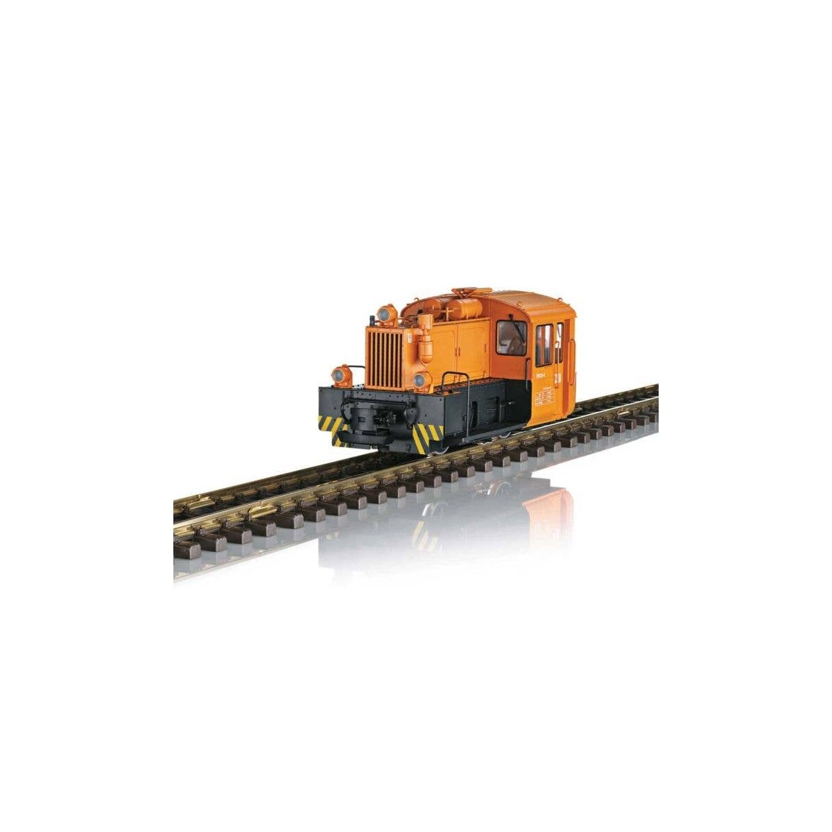 Kof II Diesel - Sound and DCC -- Harzquer Railroad HSB 199 010 (Era V, orange, black), G, LGB 21936