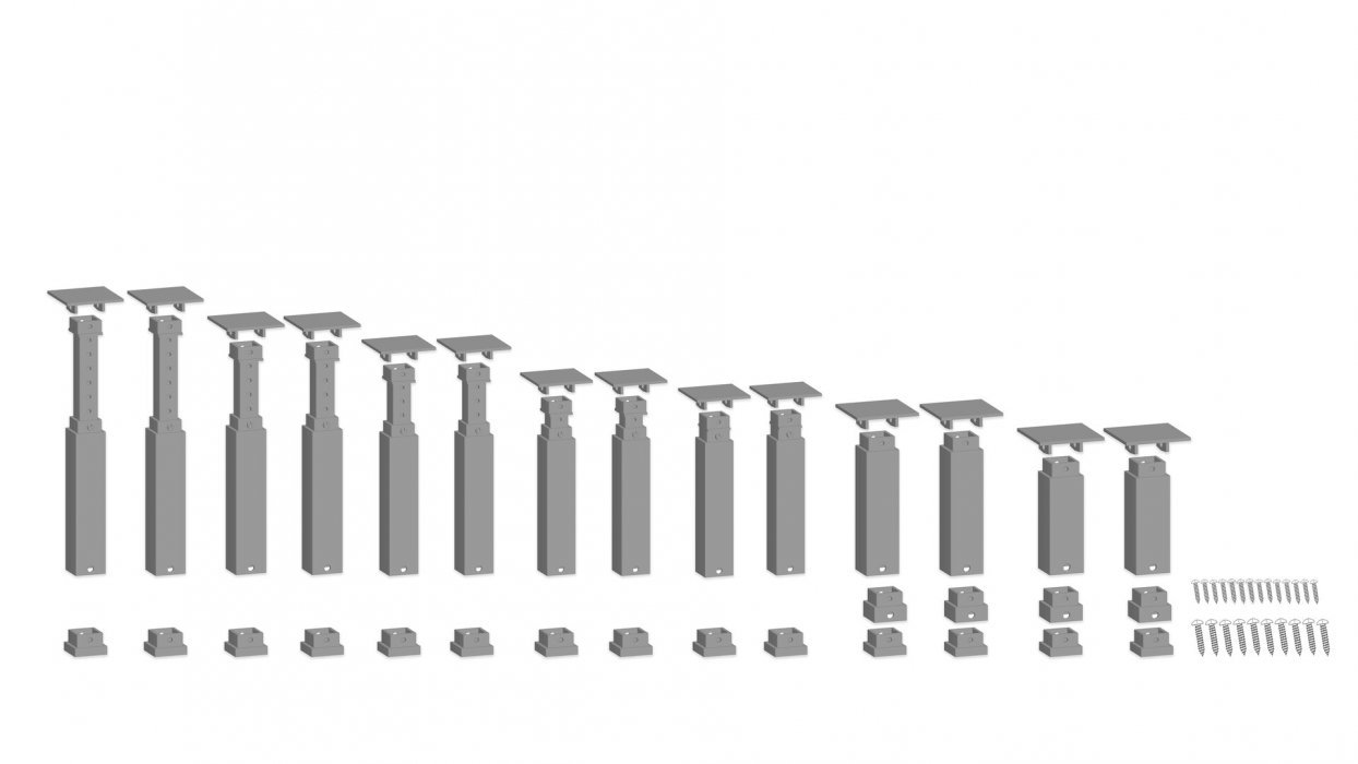 easy TRACK Pillar Set, Incline, All Scales, NOCH 53941