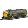 EMD FP9 - Standard DC -- Canadian National (green, black, yellow), N, Intermountain Railway Company 69987