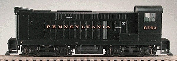 Diesel Baldwin S-12 - Powered -- Pennsylvania 8753, HO, Bowser/Stewart Hobbies 4939