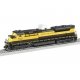 EMD SD70M-2 - 3-Rail w/Legacy Sound, Control & Smoke -- New York, Susquehanna & Western 4060 (black, yellow), O, Lionel 2533201