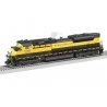 EMD SD70M-2 - 3-Rail w/Legacy Sound, Control & Smoke -- New York, Susquehanna & Western 4060 (black, yellow), O, Lionel 2533201