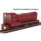 Diesel Baldwin S-12 Phase I Powered -- Lehigh Valley 242 (Cornell Red), HO, Bowser/Stewart Hobbies 4914