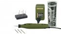 Engraving kit with GG 12, mains adaptor and trial glass, All Scales, PROXXON 4528635