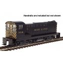 Diesel Baldwin S-12 Phase I Powered -- Soo Line 314 (black & yellow), HO, Bowser/Stewart Hobbies 4908