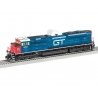 EMD SD70M-2 - 3-Rail w/Legacy Sound, Control & Smoke -- Canadian National 8952 (Grand Trunk Western Heritage, blue, red, white),
