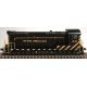 Diesel Baldwin DS-4-4-1000 - Powered -- St. Louis - San Francisco `Frisco` 241 (black & yellow), HO, Bowser/Stewart Hobbies 4820