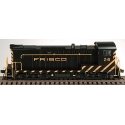 Diesel Baldwin DS-4-4-1000 - Powered -- St. Louis - San Francisco `Frisco` 241 (black & yellow), HO, Bowser/Stewart Hobbies 4820