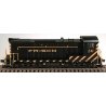 Diesel Baldwin DS-4-4-1000 - Powered -- St. Louis - San Francisco `Frisco` 241 (black & yellow), HO, Bowser/Stewart Hobbies 4820