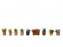 Flowers in Pots, HO, NOCH 14031