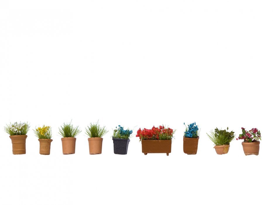 Flowers in Pots, HO, NOCH 14031