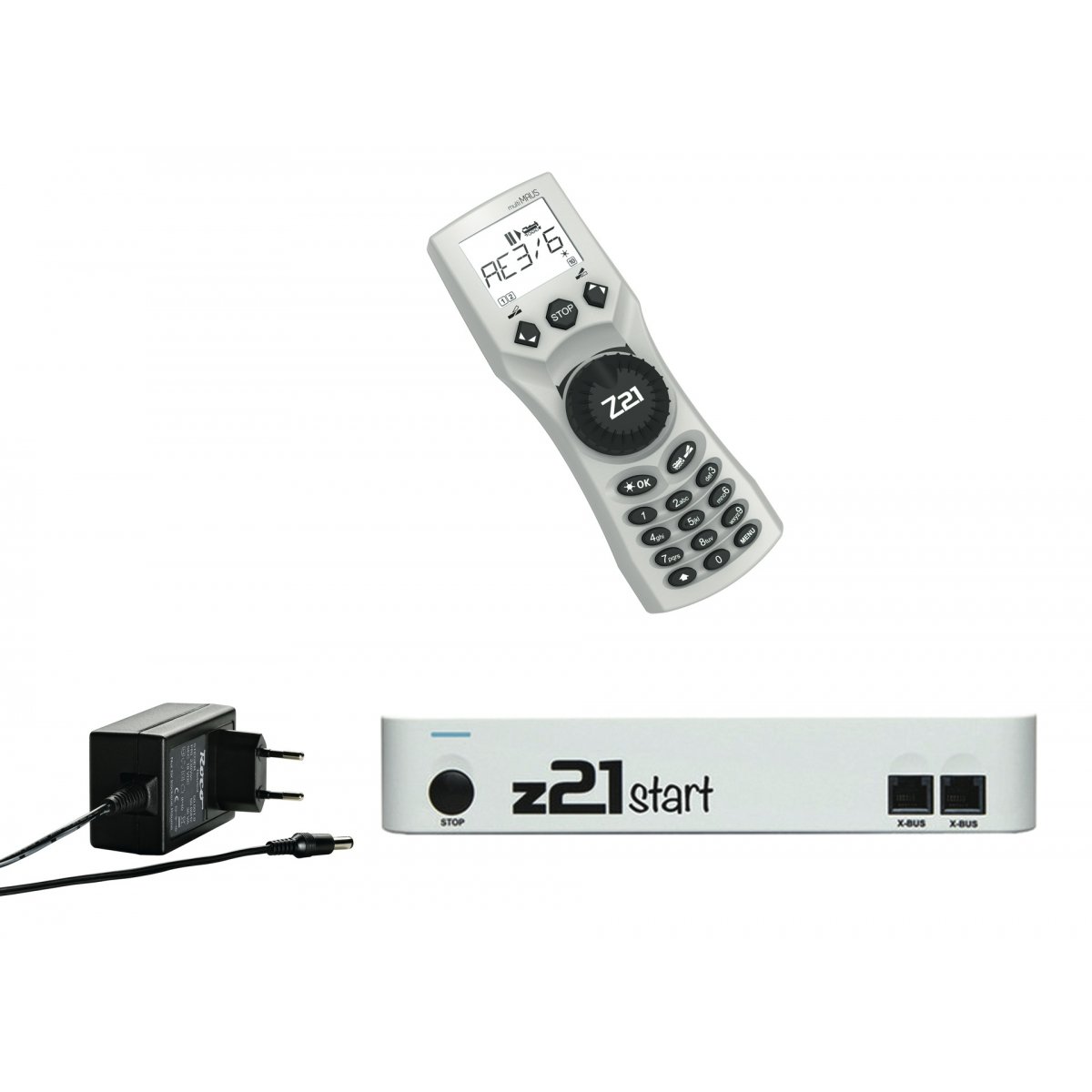 Z21 start base digital set -- Z21-Startbasis-Digitalset - HO - Roco 10833