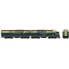 EMD FT A-B Set - Sound and DCC -- Santa Fe 103, 103A (Freight, blue, yellow), HO, Rapido Trains Inc 53506