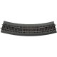 Curved track -- Gebogenes Gleis -- R4 - HO - Roco Fleischmann 42524
