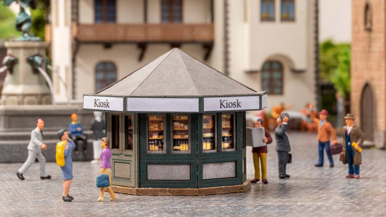 Kiosk, HO, NOCH 14320