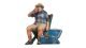 Man on a Folding Chair, HO, NOCH 10431