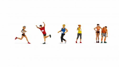 Marathon Runners, HO, NOCH 15890