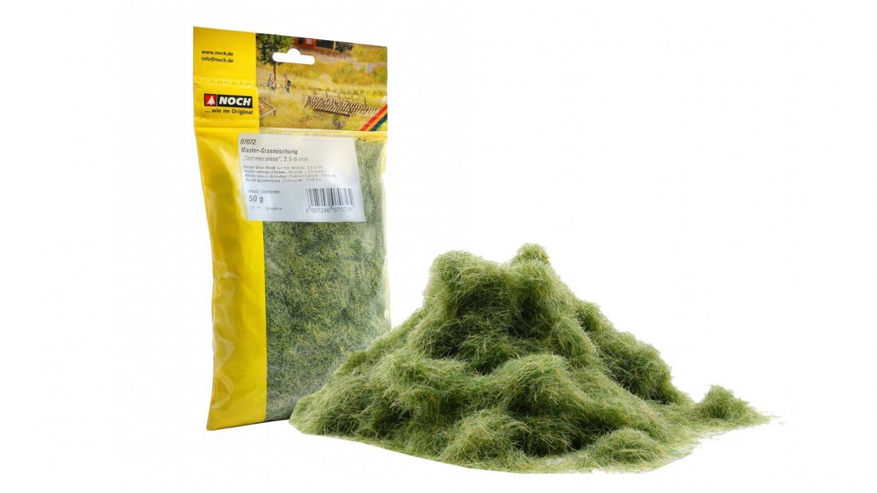 Master Grass Blend “Summer Meadow”, All Scales, NOCH 07072