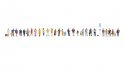 New Mega Economy Set ‘People Standing and Walking’, HO, NOCH 16054