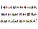 Mega Economy Set Sitting People, HO, NOCH 18402