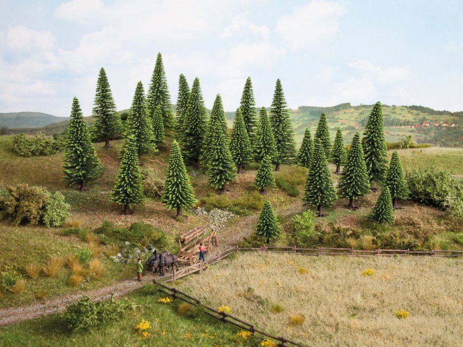 Model Fir Trees, All Scales, NOCH 26821