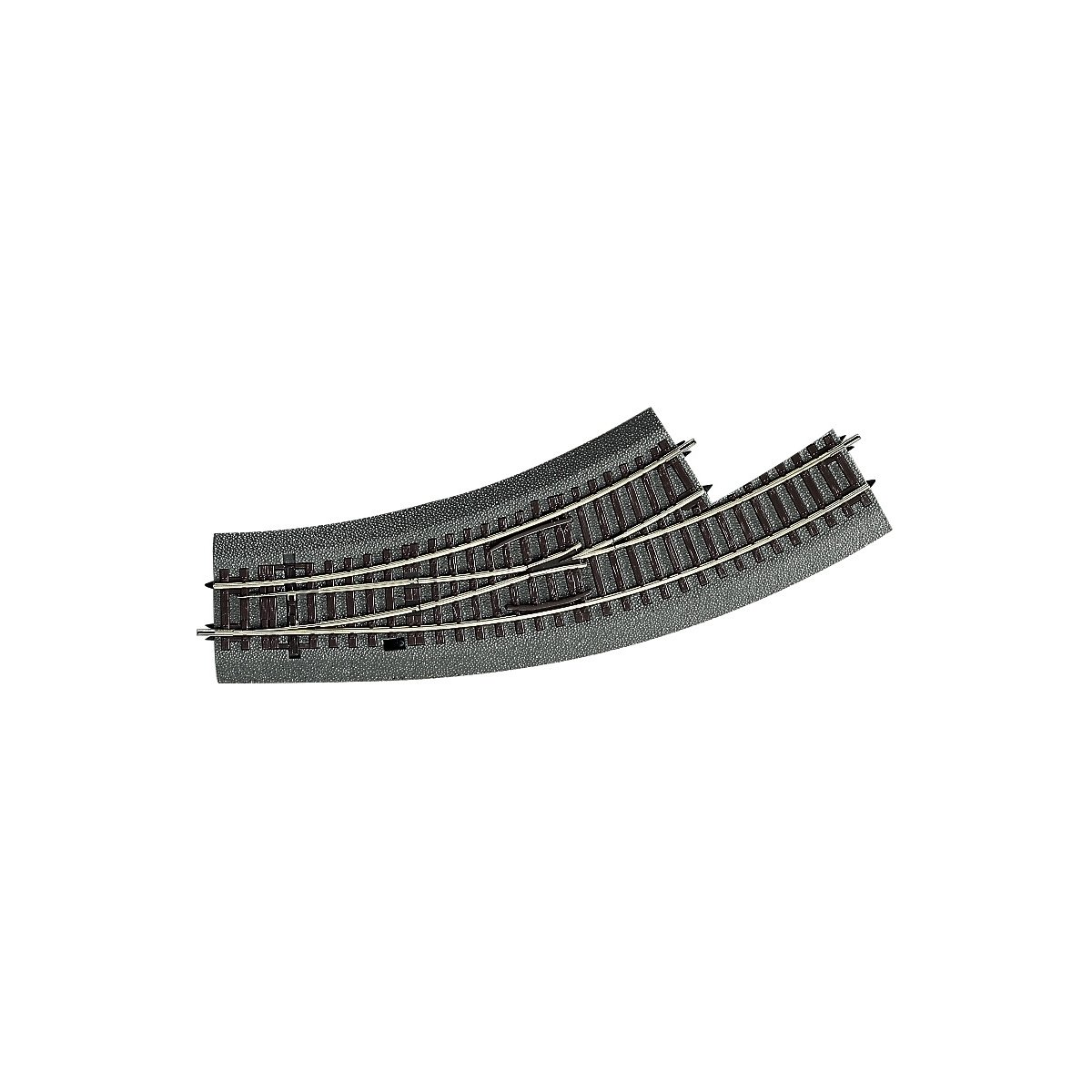 Curved turnout left -- Bogenweiche links -- BWI2-3 - HO - Roco Fleischmann 42556