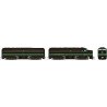 Alco FA1-FB1 Set - LokSound and DCC -- Reading 302, 302B (black, green), HO, Rapido Trains Inc 37539