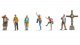 Mountain Hikers with Cross, Z, NOCH 44531