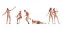 Nudists, HO, NOCH 15844