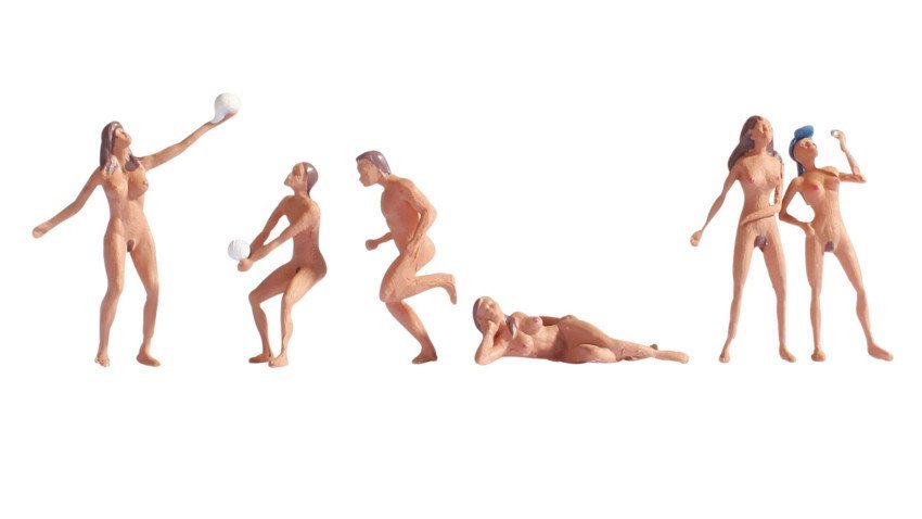 Nudists, HO, NOCH 15844