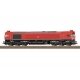 Class 77 EMD JT42CWRM Diesel - Sound and DCC -- DB Cargo (Era VI 2021, red, gray), HO, Trix 25300