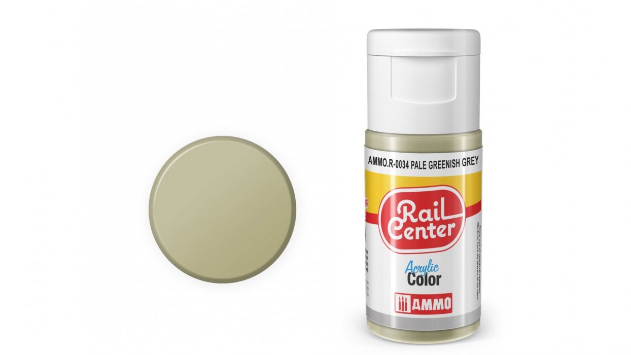 Pale Greenish Grey, acrylic paint, All Scales, NOCH 4600034