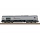 Class 66 EMD JT42CWR Diesel - Sound and DCC -- RheinCargo (Era VI 2022, gray, black, blue, red), HO, Trix 25301