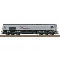 Class 66 EMD JT42CWR Diesel - Sound and DCC -- RheinCargo (Era VI 2022, gray, black, blue, red), HO, Trix 25301