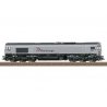 Class 66 EMD JT42CWR Diesel - Sound and DCC -- RheinCargo (Era VI 2022, gray, black, blue, red), HO, Trix 25301