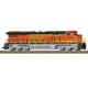 GE ES44AC - Sound, Smoke and DCC -- BNSF Railway 5736 (orange, black, yellow), HO, Trix 25447