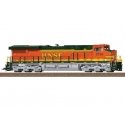 GE ES44AC - Sound, Smoke and DCC -- BNSF Railway 5736 (orange, black, yellow), HO, Trix 25447