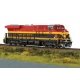 GE ES44AC - Sound, Smoke and Digital -- Kansas City Southern 4848 (red, black, yellow), HO, Trix 25442
