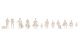 Pedestrians, white, Architecture Line 1:100, All Scales, NOCH 16001