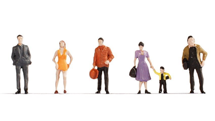 Pedestrians, HO, NOCH 18101