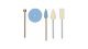 Polishing accessory set, All Scales, PROXXON 4528285