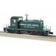 EMD SW1 - 3-Rail w/Legacy Sound, Control & Smoke -- Dubuque Sand & Gravel 537 (green, white), O, Lionel 2533340