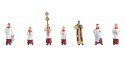 Priest and Altar Servers, HO, NOCH 15410